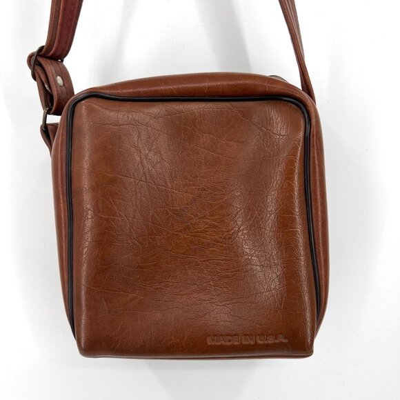 Vintage Kodak Brown Soft Shell Camera Bag With Adjustable Strap - Made In USA - Picture 5 of 8